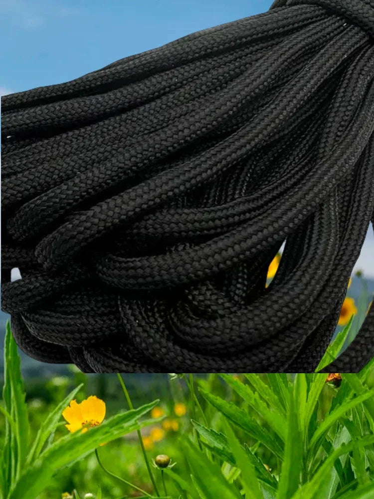30m 4mm Thick Braided Paracord For Camping And Hiking, Handmade DIY Rope