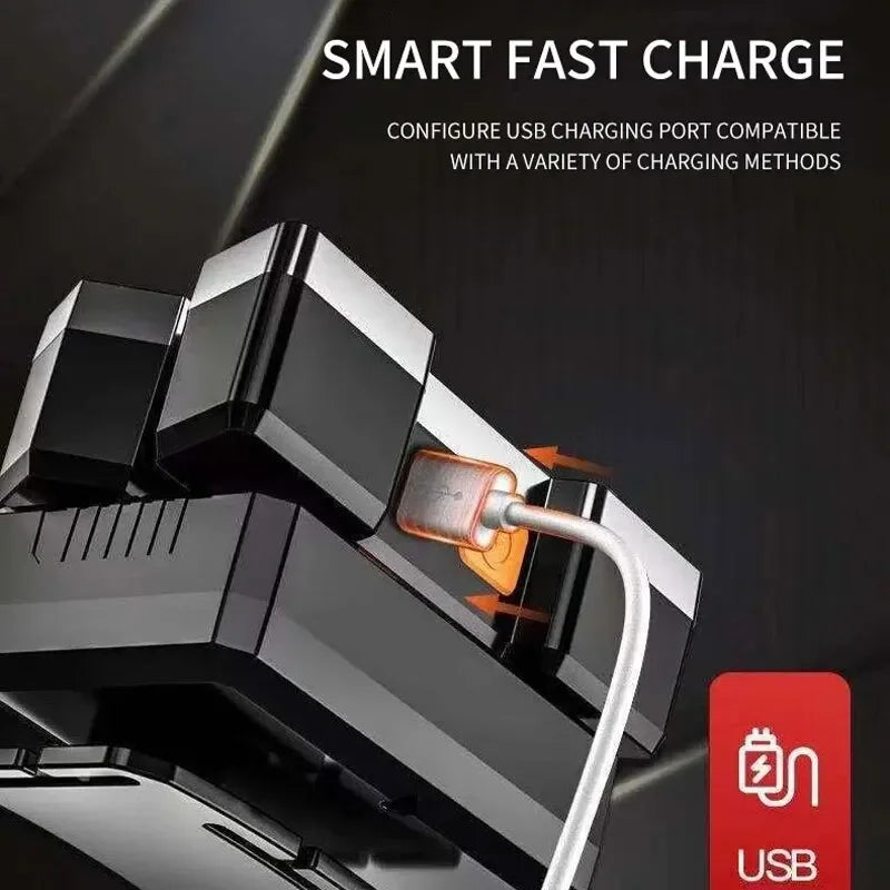 Rechargeable LED Headlamp Powerful for Fishing Hunting Camping Hiking - Adjustable Bright Front Torch Lanterns